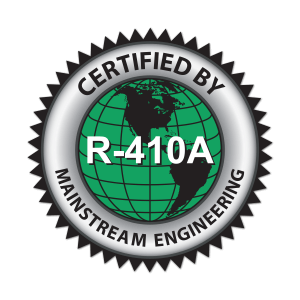 R-410A Safety certification badge